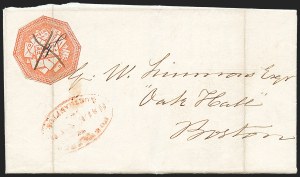 Sale 1223, Lot 8357, 1844-45 Independent Mails