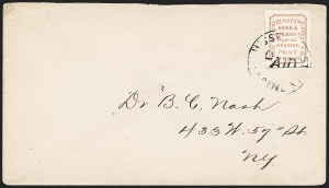 Sale 1223, Lot 8395, Local Posts