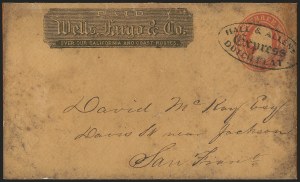 Sale 1223, Lot 8440, California and Western Mails