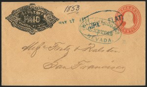Sale 1223, Lot 8442, California and Western Mails