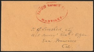 Sale 1223, Lot 8444, California and Western Mails