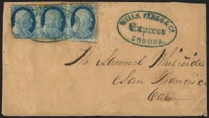 Sale 1223, Lot 8452, California and Western Mails
