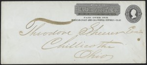 Sale 1223, Lot 8460, California and Western Mails