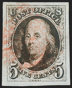 Sale Number 1224, Lot Number 15, 1847 Issue Sale Number 1224, Lot Number 15, 1847 Issue