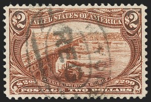 Sale Number 1224, Lot Number 185, Trans-Mississippi Issue Sale Number 1224, Lot Number 185, Trans-Mississippi Issue
