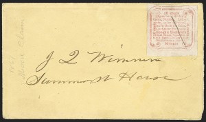 Sale 1224, Lot 243, Carriers and Locals