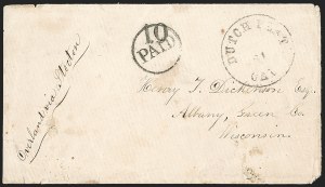 Sale 1224, Lot 265, California and Western Postal History including Pony Express