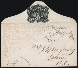 Sale 1224, Lot 53, 1853 Crystal Palace Exhibition from the Ken Lawrence Collection