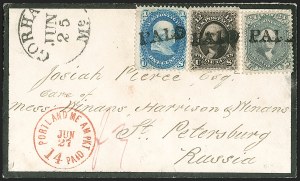 Sale 1224, Lot 84, 1861-66 Issue