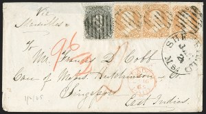 Sale 1224, Lot 85, 1861-66 Issue
