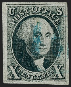 Sale 1227, Lot 2128, 10c 1847 Issue (Scott 2)