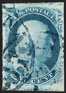Sale 1227, Lot 2160, 1c 1851-56 Issue (Scott 5A-9)