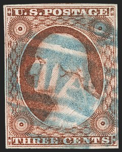 Sale 1227, Lot 2174, 3c-5c 1851-56 Issue (Scott 10-12)
