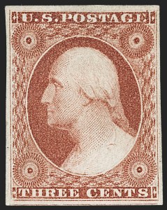 Sale 1227, Lot 2177, 3c-5c 1851-56 Issue (Scott 10-12)