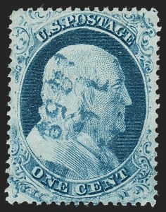 Sale 1227, Lot 2239, 1c 1857-60 Issue (Scott 18-24)