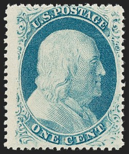 Sale 1227, Lot 2241, 1c 1857-60 Issue (Scott 18-24)