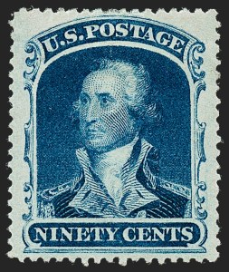 Sale Number 1227, Lot Number 2280, 12c-90c 1857-60 Issue (Scott 36-39) Sale Number 1227, Lot Number 2280, 12c-90c 1857-60 Issue (Scott 36-39)