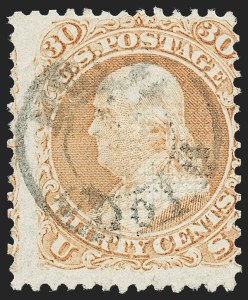Sale 1227, Lot 2393, 1867-68 Grilled Issue, E, F Grills (Scott 86-101)