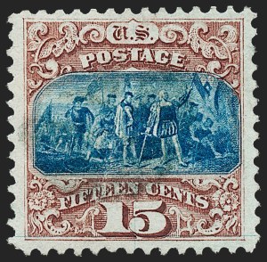 Sale 1227, Lot 2629, 15c-90c 1869 Pictorial Issue (Scott 118-122)