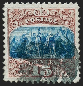Sale 1227, Lot 2630, 15c-90c 1869 Pictorial Issue (Scott 118-122)