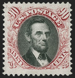 Sale 1227, Lot 2653, 15c-90c 1869 Pictorial Issue (Scott 118-122)