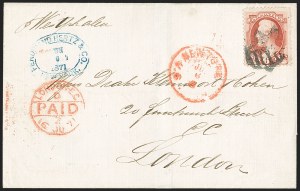 Sale 1227, Lot 2718, Fancy Cancels on the 1869 Pictorial Issue and 1870-88 Bank Notes Issues