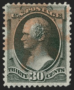 Sale 1227, Lot 2755, 1870-71 National Bank Note Co. Grilled Issue (Scott 134-144)