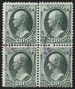 Sale 1227, Lot 2787, 1873 Continental Bank Note Co. Issue (Scott 156-166)