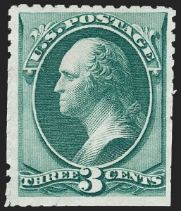 Sale 1227, Lot 2797, 1875 Continental Bank Note Co. Hard Paper Special Printing (Scott 167-175)