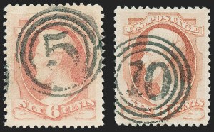 Sale 1227, Lot 2819, 1875 Continental thru 1879 American Bank Note Co. Issue (Scott 178-191)
