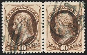 Sale 1227, Lot 2820, 1875 Continental thru 1879 American Bank Note Co. Issue (Scott 178-191)