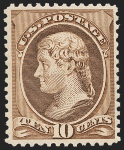 Sale 1227, Lot 2854, 1881-87 American Bank Note Co. Issues (Scott 205-218)