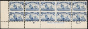 Sale 1227, Lot 2888, 1c- 50c 1893 Columbian Issue (Scott 230-240)