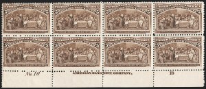 Sale 1227, Lot 2897, 1c- 50c 1893 Columbian Issue (Scott 230-240)