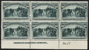 Sale 1227, Lot 2917, 1c- 50c 1893 Columbian Issue (Scott 230-240)