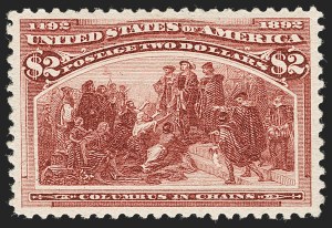 Sale Number 1227, Lot Number 2927, $1.00-$5.00 1893 Columbian Issue (Scott 241-245) Sale Number 1227, Lot Number 2927, $1.00-$5.00 1893 Columbian Issue (Scott 241-245)