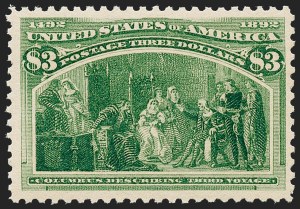 Sale Number 1227, Lot Number 2932, $1.00-$5.00 1893 Columbian Issue (Scott 241-245) Sale Number 1227, Lot Number 2932, $1.00-$5.00 1893 Columbian Issue (Scott 241-245)