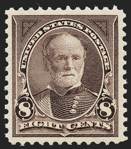 Sale Number 1227, Lot Number 2972, 1895 Watermarked and 1897-1903 Change of Colors Bureau Issues (Scott 264-284) Sale Number 1227, Lot Number 2972, 1895 Watermarked and 1897-1903 Change of Colors Bureau Issues (Scott 264-284)