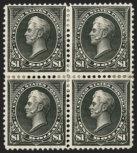 Sale 1227, Lot 2986, 1895 Watermarked and 1897-1903 Change of Colors Bureau Issues (Scott 264-284)