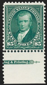 Sale 1227, Lot 2994, 1895 Watermarked and 1897-1903 Change of Colors Bureau Issues (Scott 264-284)