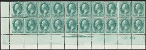 Sale 1227, Lot 3013, The Dr. Bernard S. Yudowitz Collection of Plate Blocks (Scott 11A-229)