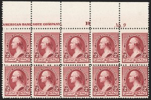 Sale 1227, Lot 3032, The Dr. Bernard S. Yudowitz Collection of Plate Blocks (Scott 11A-229)
