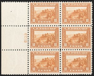 Sale 1227, Lot 3107, The Dr. Bernard S. Yudowitz Collection of Plate Blocks (Scott 300-423)