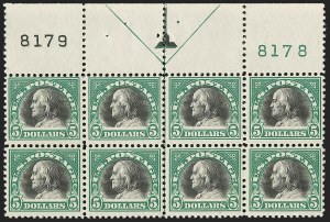Sale 1227, Lot 3138, The Dr. Bernard S. Yudowitz Collection of Plate Blocks (Scott 432-834)