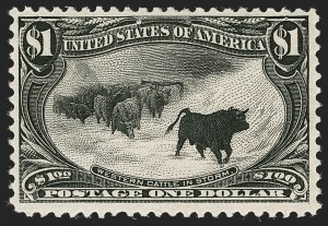 Sale 1227, Lot 3181, 1898 Trans-Mississippi Issue (Scott 285-293), $1.00 Trans-Mississippi (292) Sale 1227, Lot 3181, 1898 Trans-Mississippi Issue (Scott 285-293)