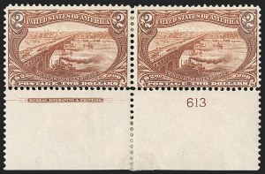 Sale 1227, Lot 3188, 1898 Trans-Mississippi Issue (Scott 285-293)