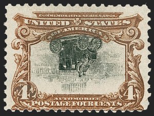 Sale 1227, Lot 3192, 1901 Pan-American Issue Including Inverts (Scott 294-299)