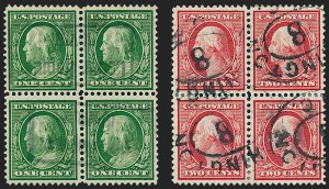 Sale 1227, Lot 3318, 1909 Bluish Paper Issue, 1909 Commemoratives (Scott 357-373)