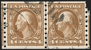Sale 1227, Lot 3367, 1910-13 Washington-Franklin Issue (Scott 374-396)