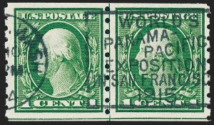 Sale 1227, Lot 3386, 1912-14 Washington-Franklin Issues (Scott 405-423)